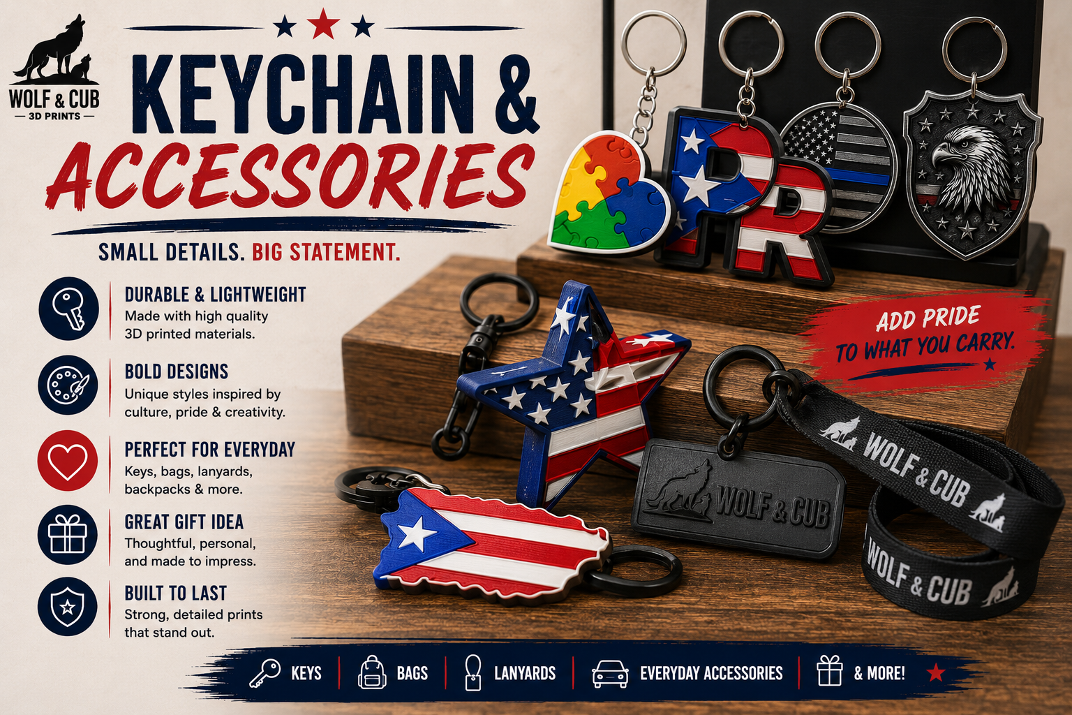 Keychains & Accessories