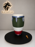 Mexican Flag Conga Can Koozie