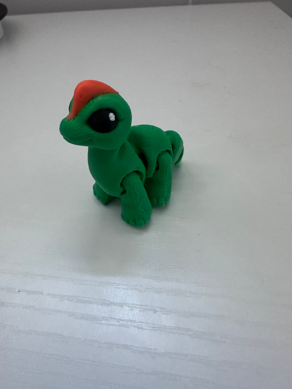 Tiny Articulated Long Neck Dinosaur – 3D Printed Flexi Dinosaur | Pocket-Sized Collectible & Fidget Toy