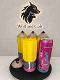 Pencil 12oz Skinny Can Holder – Fun Back-to-School Pencil Koozie for Energy Drinks, Seltzers & Slim Cans